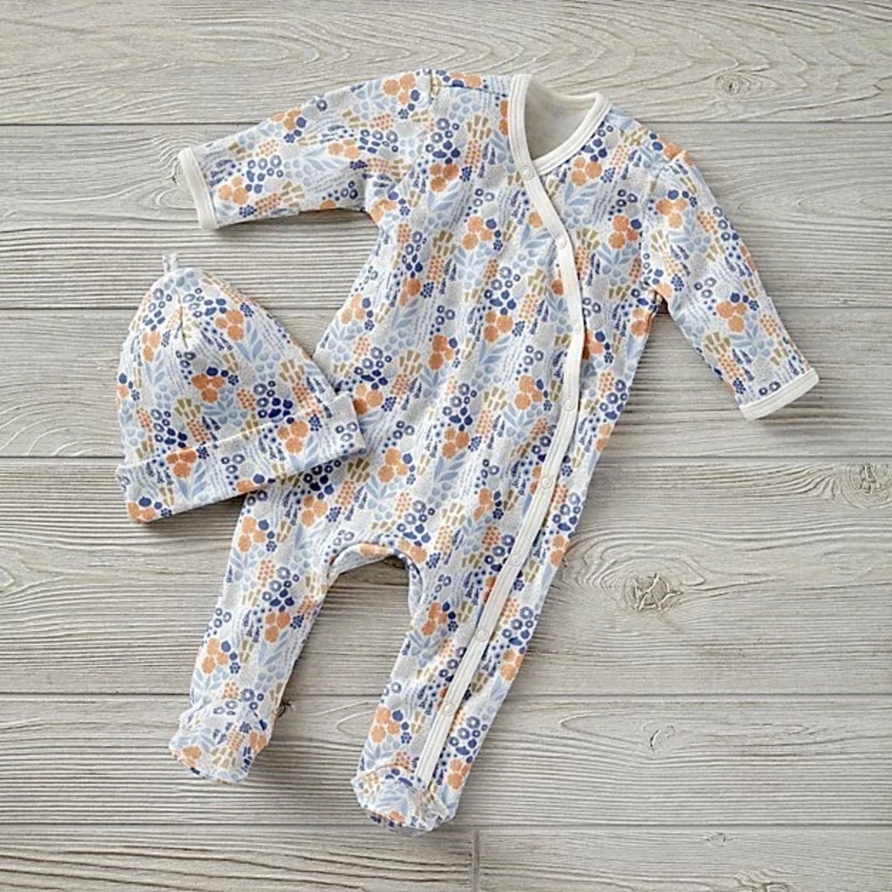 Elizabeth Olwen Floral Onesie